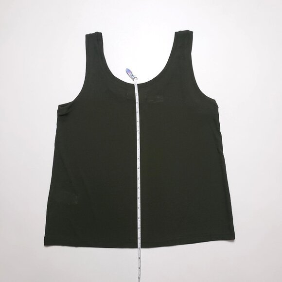 Madewell Eastover Tank Womens Size Small Dried Olive Green Sleeveless Top Casual - Picture 9 of 16